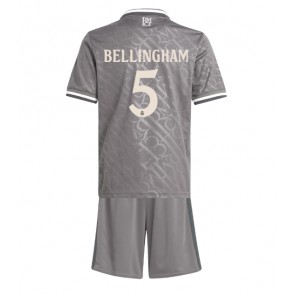 Real Madrid Jude Bellingham #5 Alternativní dres komplet pro Děti 2024-25 Krátkým Rukávem (+ Krátké kalhoty)