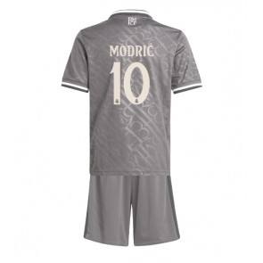 Real Madrid Luka Modric #10 Alternativní dres komplet pro Děti 2024-25 Krátkým Rukávem (+ Krátké kalhoty)