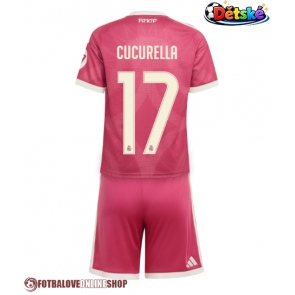 Real Madrid Marc Cucurella #17 Alternativní dres komplet pro Děti 2026-27 Krátkým Rukávem (+ Krátké kalhoty)
