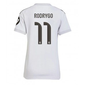 Real Madrid Rodrygo Goes #11 Domácí Dres pro Dámy 2025-26 Krátkým Rukávem