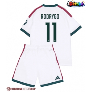 Real Madrid Rodrygo Goes #11 Domácí dres komplet pro Děti 2026-27 Krátkým Rukávem (+ Krátké kalhoty)
