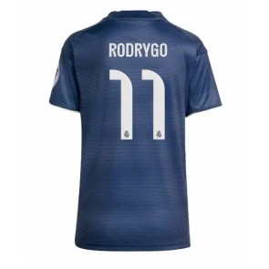 Real Madrid Rodrygo Goes #11 Venkovní Dres pro Dámy 2025-26 Krátkým Rukávem