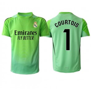 Real Madrid Thibaut Courtois #1 Brankář Venkovní Dres 2025-26 Krátkým Rukávem