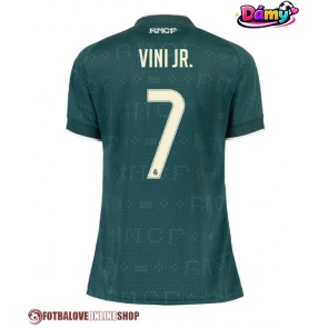 Real Madrid Vinicius Junior #7 Venkovní Dres pro Dámy 2026-27 Krátkým Rukávem