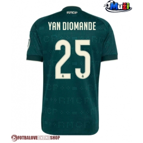 Real Madrid Yan Diomande #25 Venkovní Dres 2026-27 Krátkým Rukávem