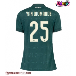 Real Madrid Yan Diomande #25 Venkovní Dres pro Dámy 2026-27 Krátkým Rukávem