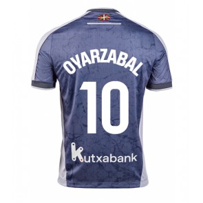 Real Sociedad Mikel Oyarzabal #10 Venkovní Dres 2025-26 Krátkým Rukávem Real Sociedad Mikel Oyarzabal #10 Venkovní Dres 2025-26 Krátkým Rukávem