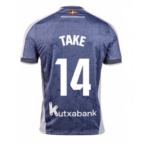 Real Sociedad Takefusa Kubo #14 Venkovní Dres 2025-26 Krátkým Rukávem Real Sociedad Takefusa Kubo #14 Venkovní Dres 2025-26 Krátkým Rukávem