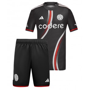 River Plate Alternativní dres komplet pro Děti 2024-25 Krátkým Rukávem (+ Krátké kalhoty)