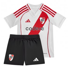River Plate Domácí dres komplet pro Děti 2024-25 Krátkým Rukávem (+ Krátké kalhoty)