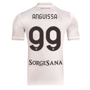 SSC Napoli Frank Anguissa #99 Venkovní Dres 2025-26 Krátkým Rukávem