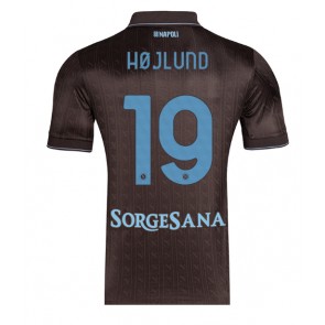 SSC Napoli Rasmus Hojlund #19 Alternativní Dres 2025-26 Krátkým Rukávem SSC Napoli Rasmus Hojlund #19 Alternativní Dres 2025-26 Krátkým Rukávem