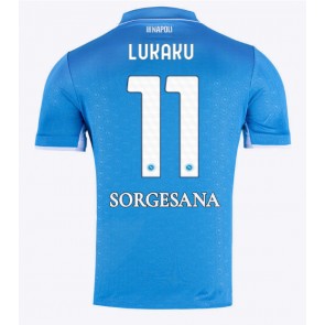SSC Napoli Romelu Lukaku #11 Domácí Dres 2024-25 Krátkým Rukávem