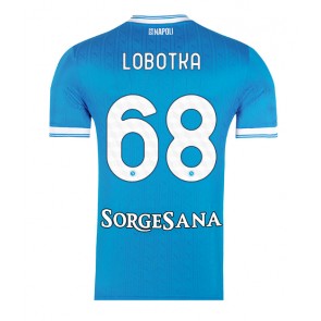 SSC Napoli Stanislav Lobotka #68 Domácí Dres 2025-26 Krátkým Rukávem