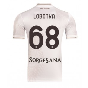 SSC Napoli Stanislav Lobotka #68 Venkovní Dres 2025-26 Krátkým Rukávem