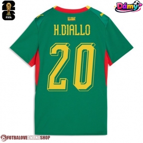 Senegal Habib Diallo #20 Venkovní Dres pro Dámy MS 2026 Krátkým Rukávem