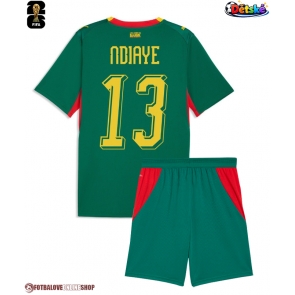 Senegal Iliman Ndiaye #13 Venkovní dres komplet pro Děti MS 2026 Krátkým Rukávem (+ Krátké kalhoty)