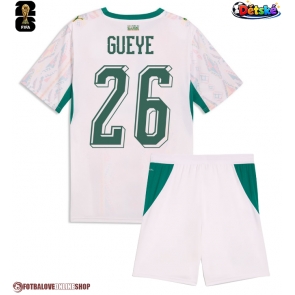 Senegal Pape Gueye #26 Domácí dres komplet pro Děti MS 2026 Krátkým Rukávem (+ Krátké kalhoty)