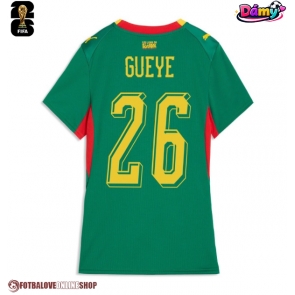 Senegal Pape Gueye #26 Venkovní Dres pro Dámy MS 2026 Krátkým Rukávem