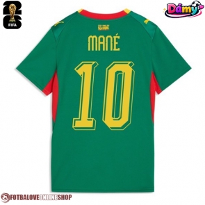 Senegal Sadio Mane #10 Venkovní Dres pro Dámy MS 2026 Krátkým Rukávem