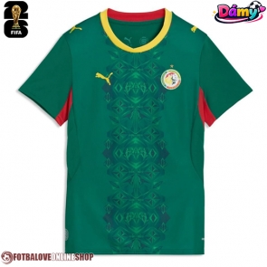 Senegal Venkovní Dres pro Dámy MS 2026 Krátkým Rukávem