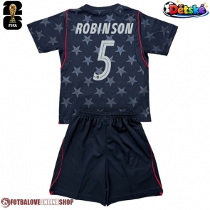 Spojené státy Antonee Robinson #5 Venkovní dres komplet pro Děti MS 2026 Krátkým Rukávem (+ Krátké kalhoty)