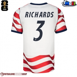 Spojené státy Chris Richards #3 Domácí Dres MS 2026 Krátkým Rukávem