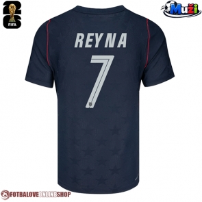 Spojené státy Giovanni Reyna #7 Venkovní Dres MS 2026 Krátkým Rukávem