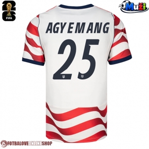Spojené státy Patrick Agyemang #25 Domácí Dres MS 2026 Krátkým Rukávem