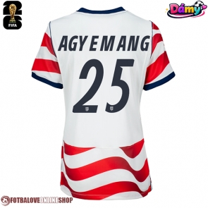 Spojené státy Patrick Agyemang #25 Domácí Dres pro Dámy MS 2026 Krátkým Rukávem