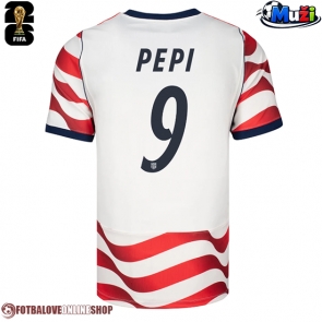 Spojené státy Ricardo Pepi #9 Domácí Dres MS 2026 Krátkým Rukávem