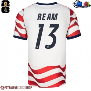 Spojené státy Tim Ream #13 Domácí Dres MS 2026 Krátkým Rukávem