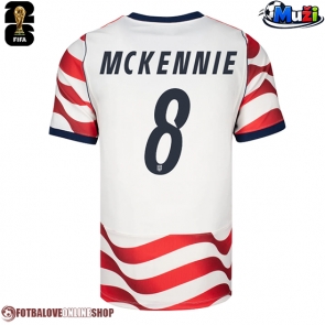 Spojené státy Weston McKennie #8 Domácí Dres MS 2026 Krátkým Rukávem