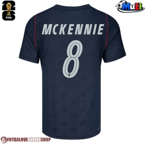 Spojené státy Weston McKennie #8 Venkovní Dres MS 2026 Krátkým Rukávem
