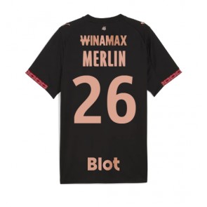 Stade Rennais Quentin Merlin #26 Alternativní Dres 2025-26 Krátkým Rukávem Stade Rennais Quentin Merlin #26 Alternativní Dres 2025-26 Krátkým Rukávem