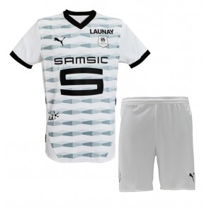 Stade Rennais Venkovní dres komplet pro Děti 2024-25 Krátkým Rukávem (+ Krátké kalhoty)