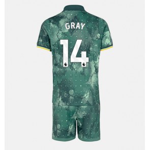 Tottenham Hotspur Archie Gray #14 Alternativní dres komplet pro Děti 2024-25 Krátkým Rukávem (+ Krátké kalhoty)