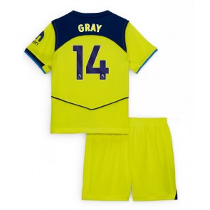 Tottenham Hotspur Archie Gray #14 Alternativní dres komplet pro Děti 2025-26 Krátkým Rukávem (+ Krátké kalhoty)