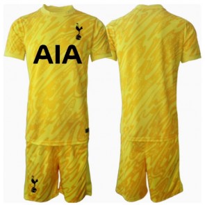 Tottenham Hotspur Brankář Domácí dres komplet pro Děti 2024-25 Krátkým Rukávem (+ Krátké kalhoty)