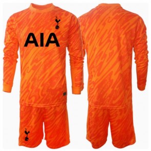 Tottenham Hotspur Brankář Venkovní dres komplet pro Děti 2024-25 Dlouhým Rukávem (+ Krátké kalhoty)