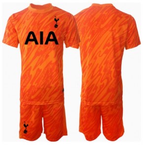 Tottenham Hotspur Brankář Venkovní dres komplet pro Děti 2024-25 Krátkým Rukávem (+ Krátké kalhoty)