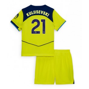 Tottenham Hotspur Dejan Kulusevski #21 Alternativní dres komplet pro Děti 2025-26 Krátkým Rukávem (+ Krátké kalhoty)