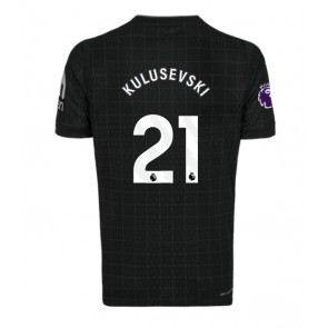 Tottenham Hotspur Dejan Kulusevski #21 Venkovní Dres 2025-26 Krátkým Rukávem