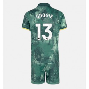 Tottenham Hotspur Destiny Udogie #13 Alternativní dres komplet pro Děti 2024-25 Krátkým Rukávem (+ Krátké kalhoty)