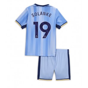 Tottenham Hotspur Dominic Solanke #19 Venkovní dres komplet pro Děti 2024-25 Krátkým Rukávem (+ Krátké kalhoty)