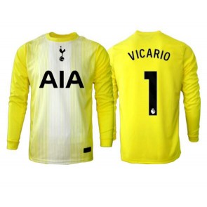 Tottenham Hotspur Guglielmo Vicario #1 Brankář Alternativní Dres 2025-26 Dlouhým Rukávem