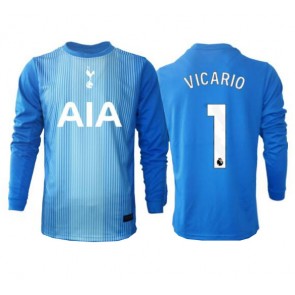 Tottenham Hotspur Guglielmo Vicario #1 Brankář Venkovní Dres 2025-26 Dlouhým Rukávem