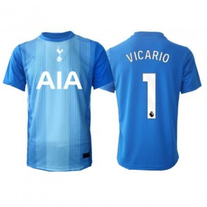 Tottenham Hotspur Guglielmo Vicario #1 Brankář Venkovní Dres 2025-26 Krátkým Rukávem