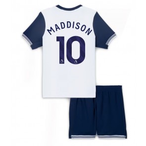 Tottenham Hotspur James Maddison #10 Domácí dres komplet pro Děti 2024-25 Krátkým Rukávem (+ Krátké kalhoty)