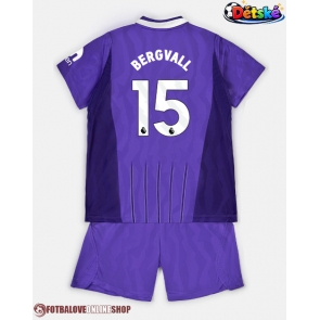 Tottenham Hotspur Lucas Bergvall #15 Alternativní dres komplet pro Děti 2026-27 Krátkým Rukávem (+ Krátké kalhoty)